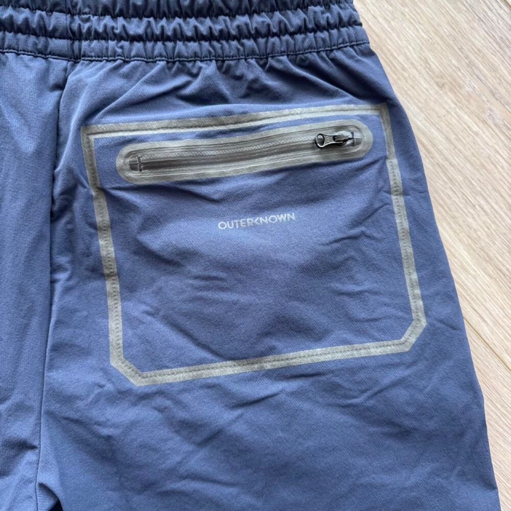 Outerknown Men's Navy and Blue Trousers - Picture 5 of 8